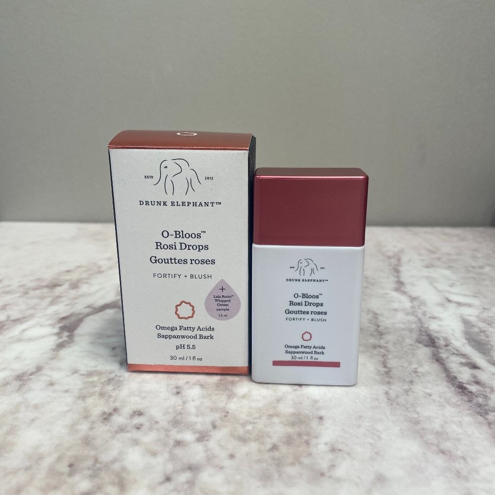 Drunk Elephant O Bloos Rosi Drops Pink Blush